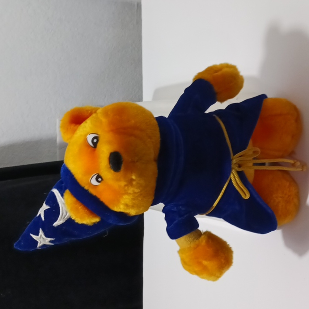 Teddy Bear Wizard 15" Magician Plush Stuffed Animal Toy